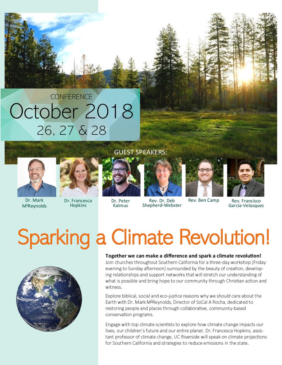 ClimateResolve's tweet image. Climate Resolve supports faith-based climate solutions ➡️ Coming up, SPARKING A CLIMATE REVOLUTION: A 3-day workshop + retreat (OCT 26, 27 &amp;amp; 28) with churches throughout SoCal gathered to make a difference and spark a climate revolution!
More info: bit.ly/2Mhyomh ⬅️