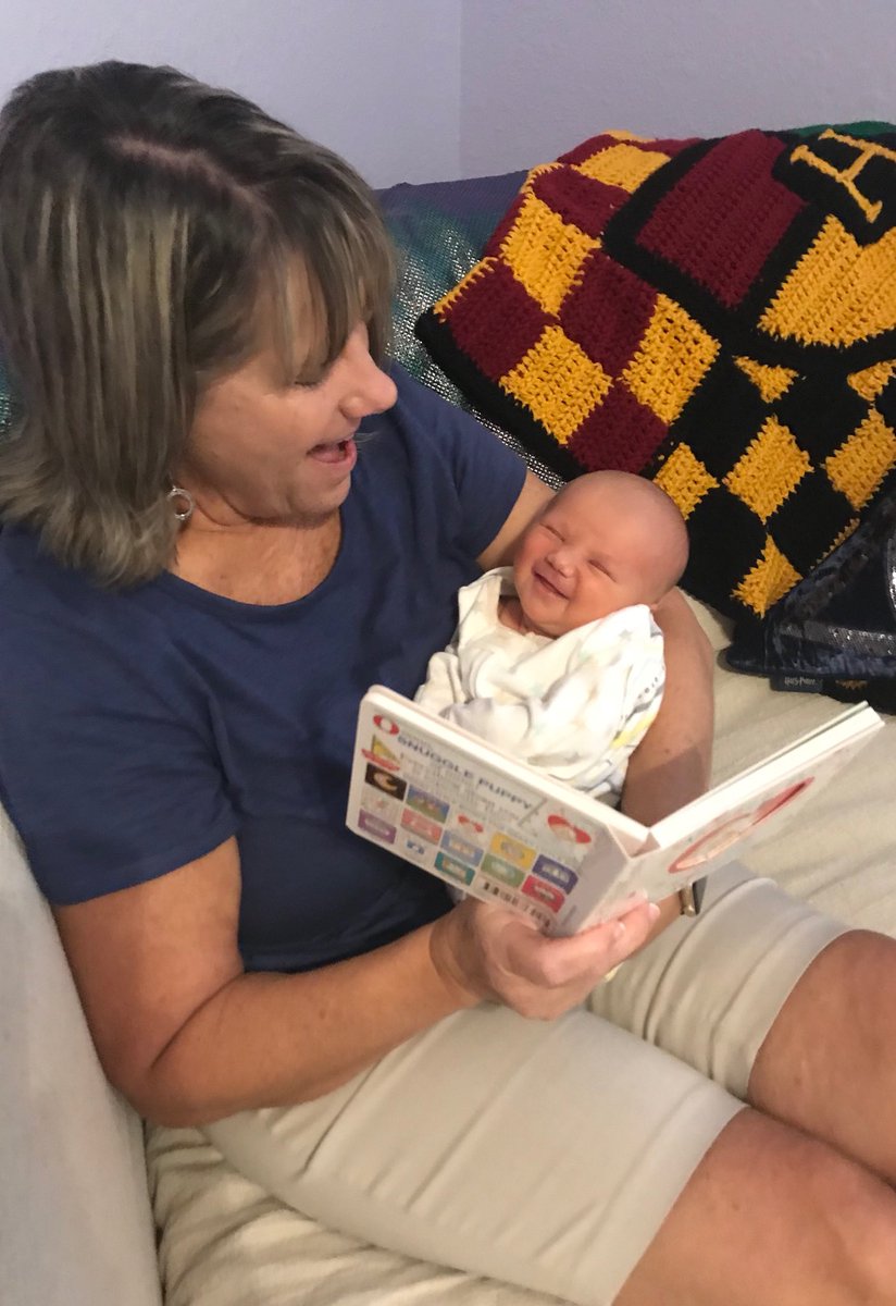 DrMelanieMiller's tweet photo. @AthensCitySch we are so happy to see that @MelodyArmstro13 #GotCaughtReading to her 1st grandchild! It is obvious that her one-week-old granddaughter loves to hear her read! 📚💕#TNImaginationLibraryWeek https://t.co/PEB5fPydyX