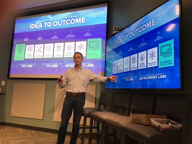 koenigjk's tweet photo. Had a great session today, walking through our Go-To-Market strategy with a class full of engaged WWT employees.  Looking forward to seeing these individuals apply their knowledge and continue to disrupt the market with our unique value proposition.  #SiliconValleyinSTL #Ignite https://t.co/ziOtnbapfC