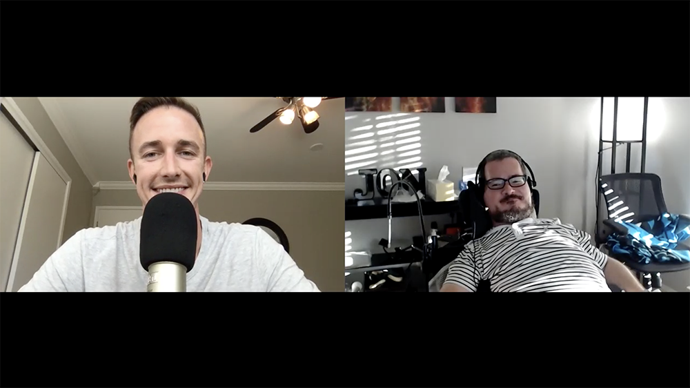 TheRyanRobinson's tweet photo. Had the unbelievable honor of interviewing one of my biggest blogging heroes @jonmorrow today. 

Thanks for an inspiring (and highly tactical) conversation 🙏🙏🙏

In some very small way, I feel like I've officially made it. https://t.co/HgFCiQrRor