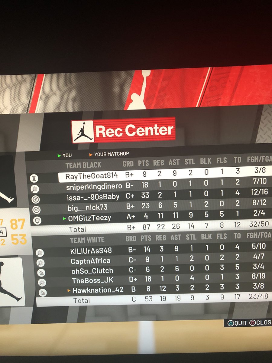 TeezyGaming's tweet image. Defense wins championships 😈 #ReboundingRimProtector #reccenter #NBA2KLEAGUE @WalkOnWarriors