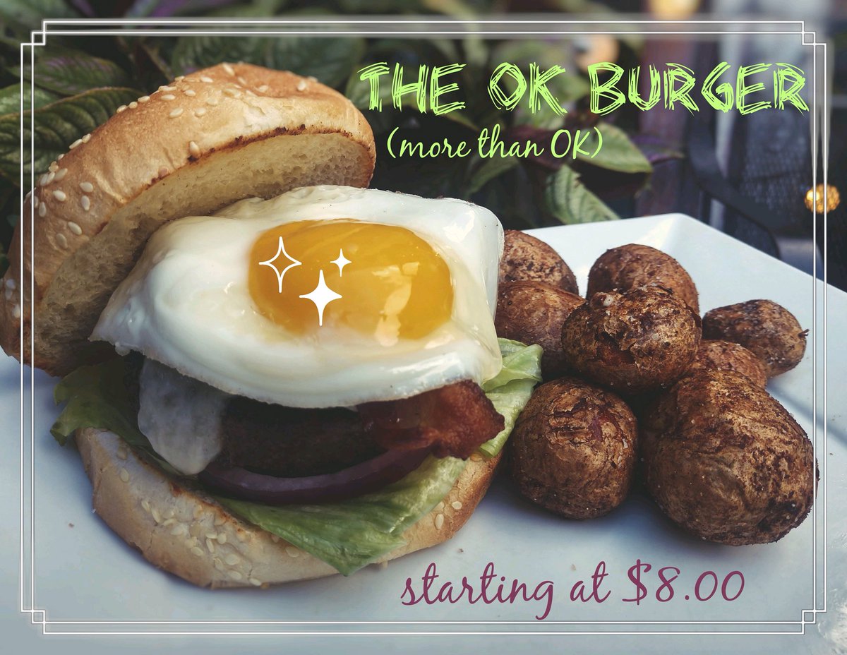 Special this week!! 
9-18 until 9-23
Choose your own toppings &amp; Add anything in house: bacon, cheese, mushrooms, jalapenos, guacamole or fried egg served with a side of our special “Union potatoes” ! 
🍔🍔🍔🍔🍔🍔