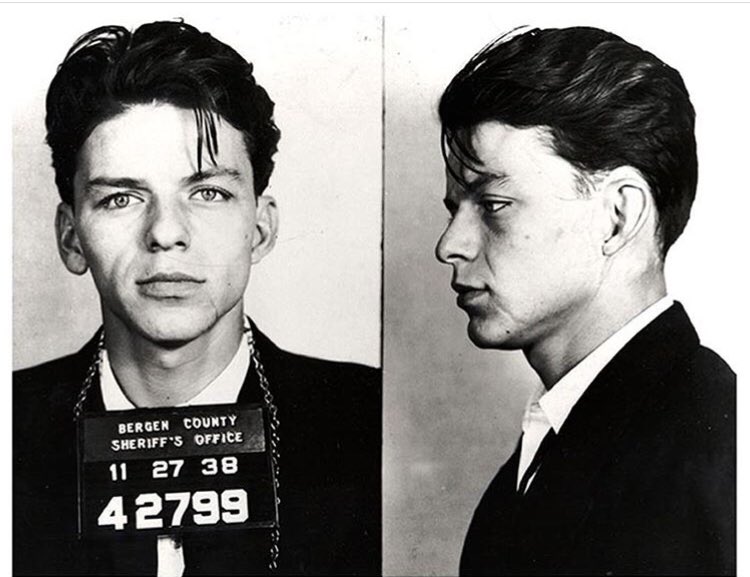 importantmemos1's tweet photo. Frank Sinatra in 1938 at the age of 23. He was arrested for the ‘seduction of a married woman’ 
#FrankSinatra https://t.co/zzmm64Kt6z