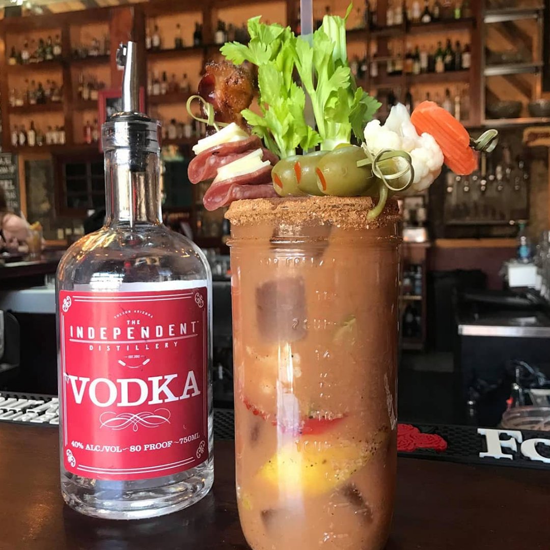 Check out Independent Distillery - making a name for itself in downtown Tucson while spearheading the small-scale distillery movement. The distillery is producing small batches of gin and vodka, and each bottle is hand labeled.