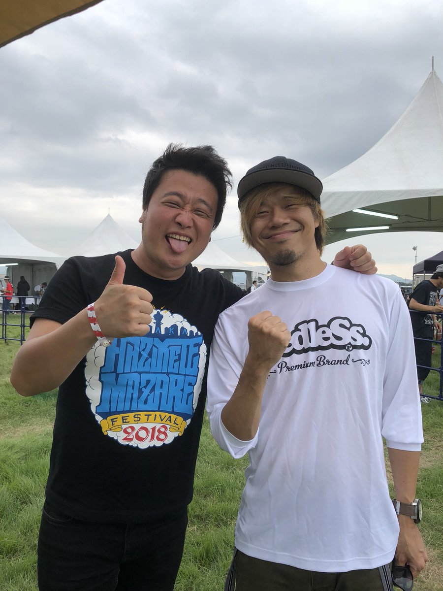 LEE YONGWON with TAKUMA from 10-FEET! #haziketemazare