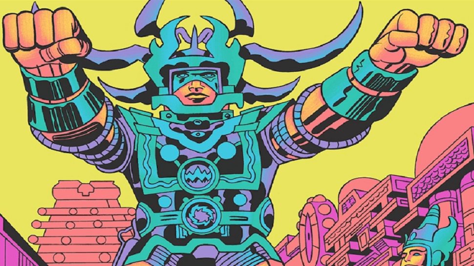 Philippe Druillet ( one of the Metal Hurlant founding father) and Jack Kirby