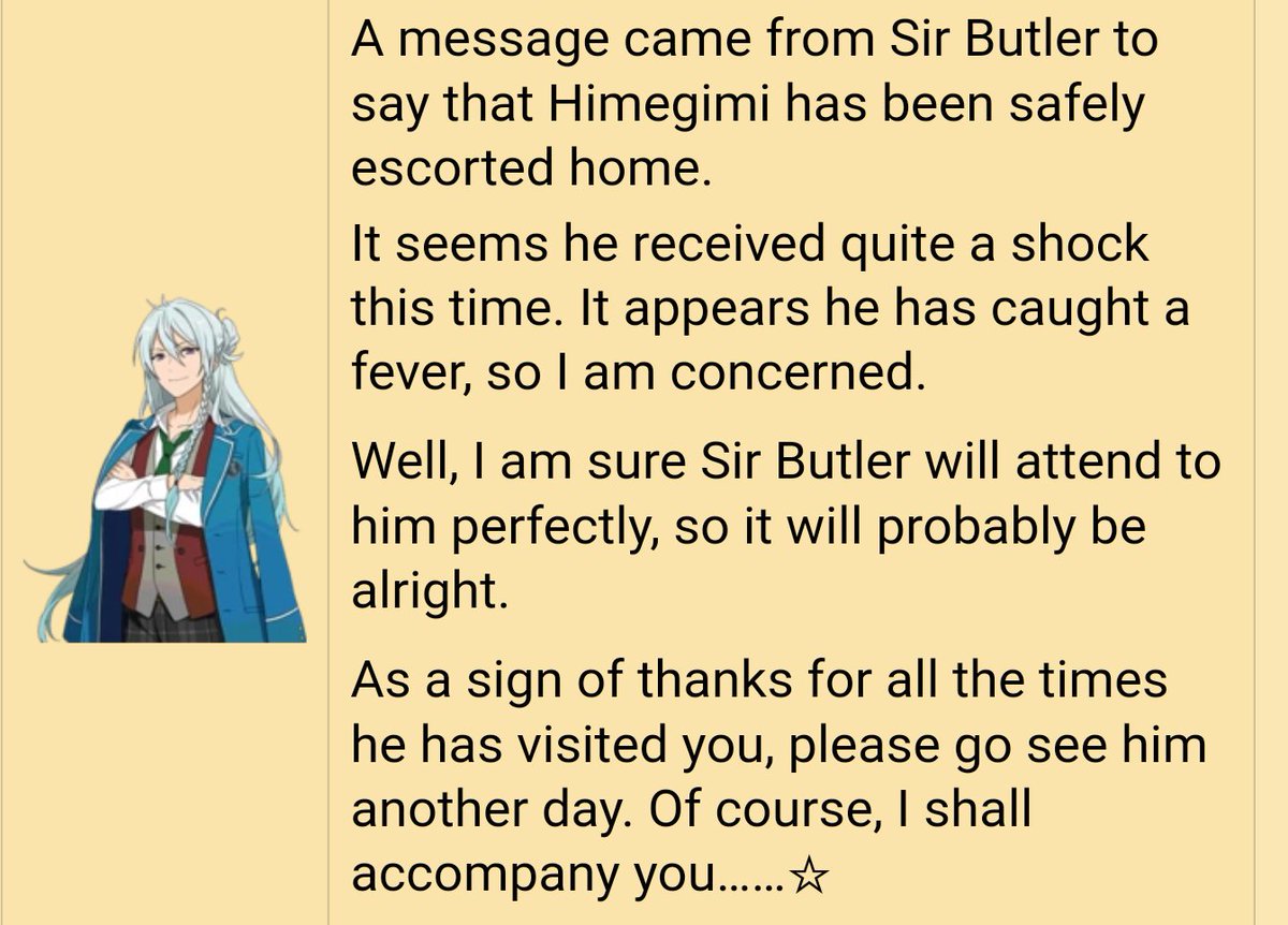 His value for human life goes as far as losing his focus and developing a fever in Milky Way after Mika said that he would sacrifice himself for Shu, because Tori could not comprehend how could someone have so little regards towards human life, specially their own life