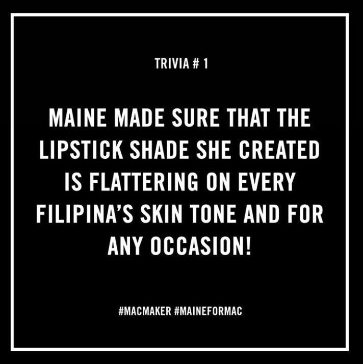 SiMissLia's tweet photo. Fulfilling one dream after another. That’s my girl! Congratulations @mainedcm! You are blessed!💛💛💛

#MainedcmMacMakerLaunch https://t.co/Al3DmhnOhm
