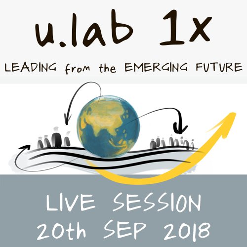 The first u.lab 1x 2018 Live Session will be taking place on Thursday 20th September, at 10am EDT. You can still enrol: edx.org/course/ulab-le… More overall information on u.lab can be found here: presencing.org/#/programs/cou… #ulab #innovation #presencing #leadership #cocreation