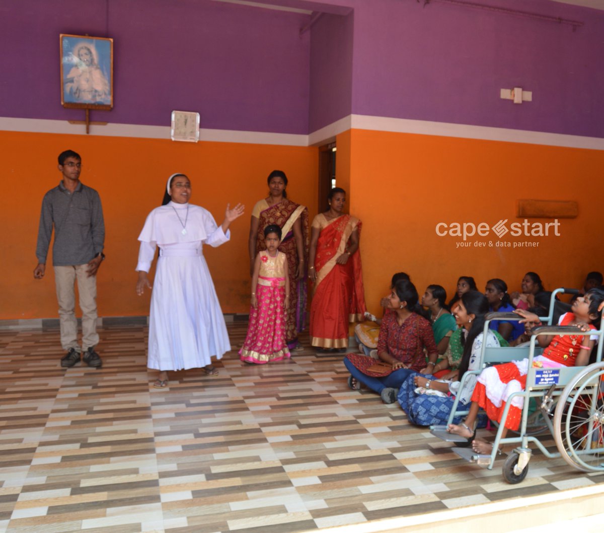 capestart's tweet image. #CapeStart&apos;s #CSR committee joined hands with Sacred Heart Convent Matric Hr. Sec. School to help reduce carbon footprint by planting native trees &amp;amp; visited Nambikai Alayam (School for Mentally-Challenged) to spread smiles. We are happy to share those precious moments here :)