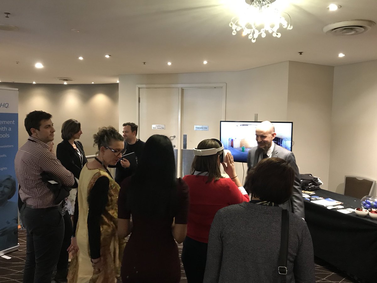 CE Summit Series (@cesummitseries) on Twitter photo An awesome arvo of VR, AR and interactivity! #cesummitseries2018 #communityengagement #fullsphere <a href="/mistaricks/">Joel Fredericks</a> <a href="/darius_tee/">Darius Turner</a> An awesome arvo of VR, AR and interactivity! #cesummitseries2018 #communityengagement #fullsphere <a href="/mistaricks/">Joel Fredericks</a> <a href="/darius_tee/">Darius Turner</a>