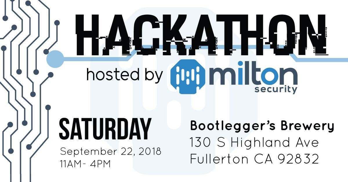 ThreatHunter.ai (@threathunter_ai) on Twitter photo This Saturday we have a one day mini Hackathon at <a href="/bootleggersbrew/">Bootlegger's Brewery</a> in Fullerton.
<a href="/TwoSaucyBroads/">TwoSaucyBroadsPizza</a> is doing $2 pizza slices and Bootleggers has $5 craft beer
Oh and lock picking, small CTF, soldering stations
RSVP would be nice : facebook.com/events/4691609โฆ This Saturday we have a one day mini Hackathon at <a href="/bootleggersbrew/">Bootlegger's Brewery</a> in Fullerton.
<a href="/TwoSaucyBroads/">TwoSaucyBroadsPizza</a> is doing $2 pizza slices and Bootleggers has $5 craft beer
Oh and lock picking, small CTF, soldering stations
RSVP would be nice : facebook.com/events/4691609โฆ