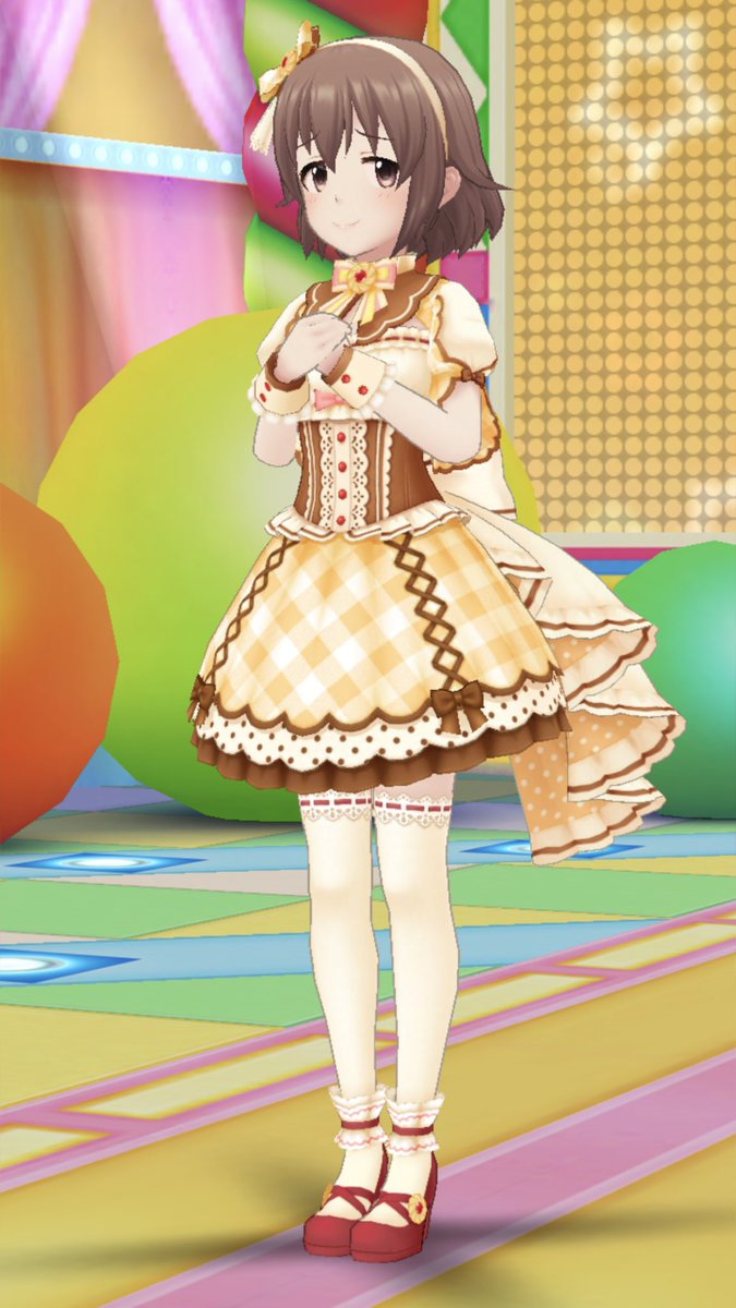 いっせ ライブ行きたい على تويتر Ssr喜多日菜子の衣装です ご査収ください デレステ 喜多日菜子