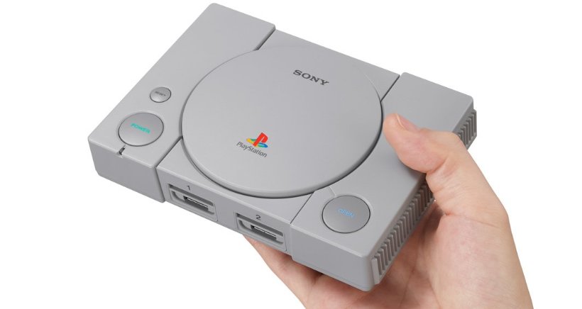 GameSpot's tweet photo. Sony just announced a $100 PlayStation Classic console; it comes with 20 "generation-defining" games. https://t.co/Ir4a4JDPS5 https://t.co/KSzbU8JMBQ
