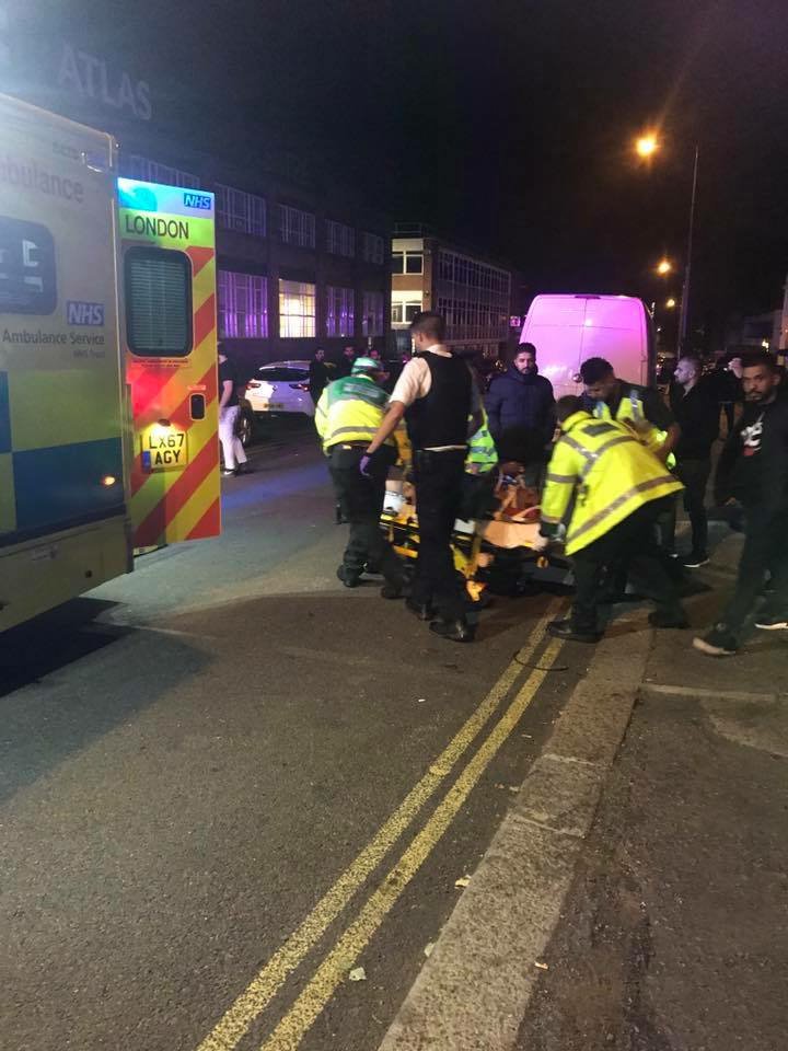 miqdaad's tweet photo. Reports suggest a car swerved into a crowd of Muslims outside the The Hussaini (Balaghiya) Association in Cricklewood, with 5 injured (3 seriously). Eye-witnesses apparently suggest perpetrators were heard shouting anti-Islamic sloguns.
https://t.co/VmvysZgpC5 https://t.co/niMOgf8ccM