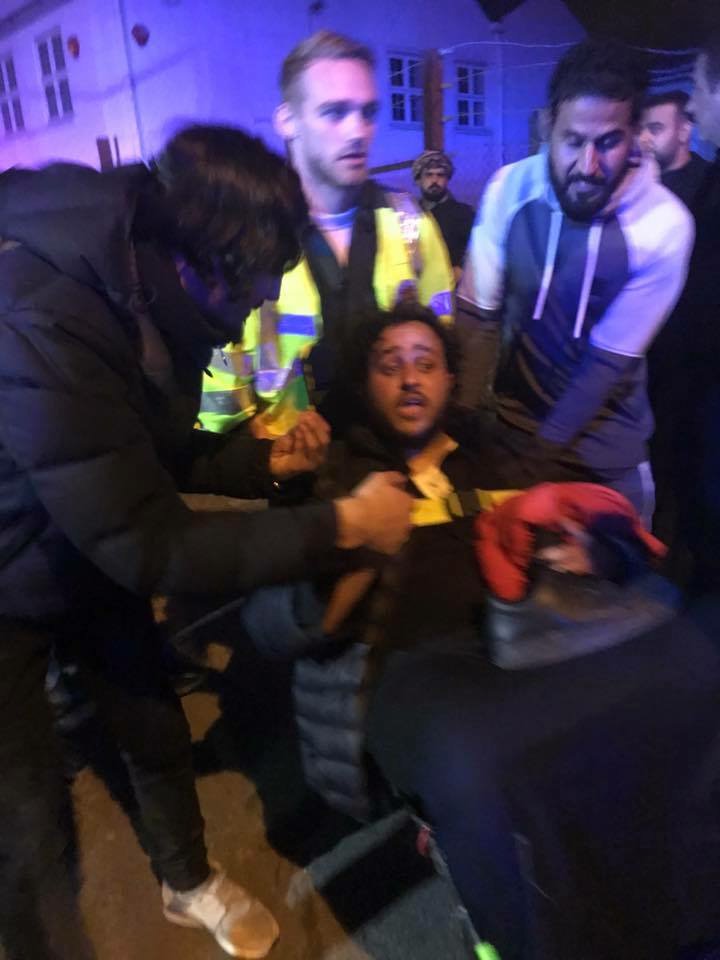 miqdaad's tweet photo. Reports suggest a car swerved into a crowd of Muslims outside the The Hussaini (Balaghiya) Association in Cricklewood, with 5 injured (3 seriously). Eye-witnesses apparently suggest perpetrators were heard shouting anti-Islamic sloguns.
https://t.co/VmvysZgpC5 https://t.co/niMOgf8ccM