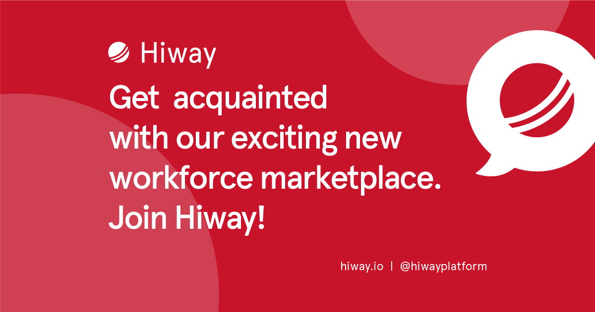 #Blockchain-based #employment is one of the fastest and most profitable #job opportunities out there! Learn more about your place in this exciting new #marketplace and be a part of the revolution today through #Hiway