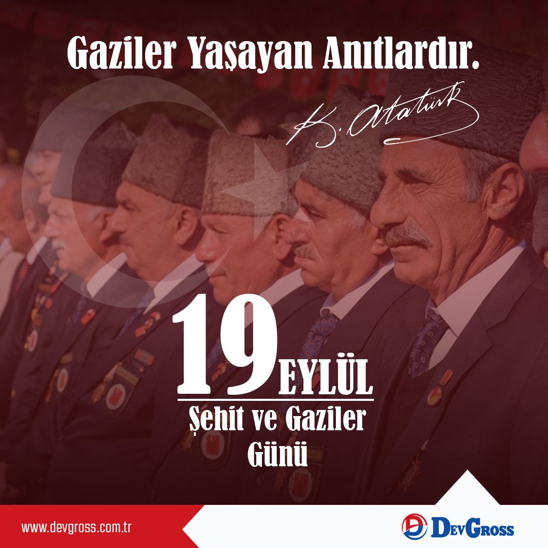 Devgrosstoptan1's tweet photo. 19 Eylül Şehit ve Gaziler Günü…
“Gaziler yaşayan anıtlardır.”
#19eylül #şehitvegazigünü #19eylülşehitvegazigünü https://t.co/BBzdd8OOSa