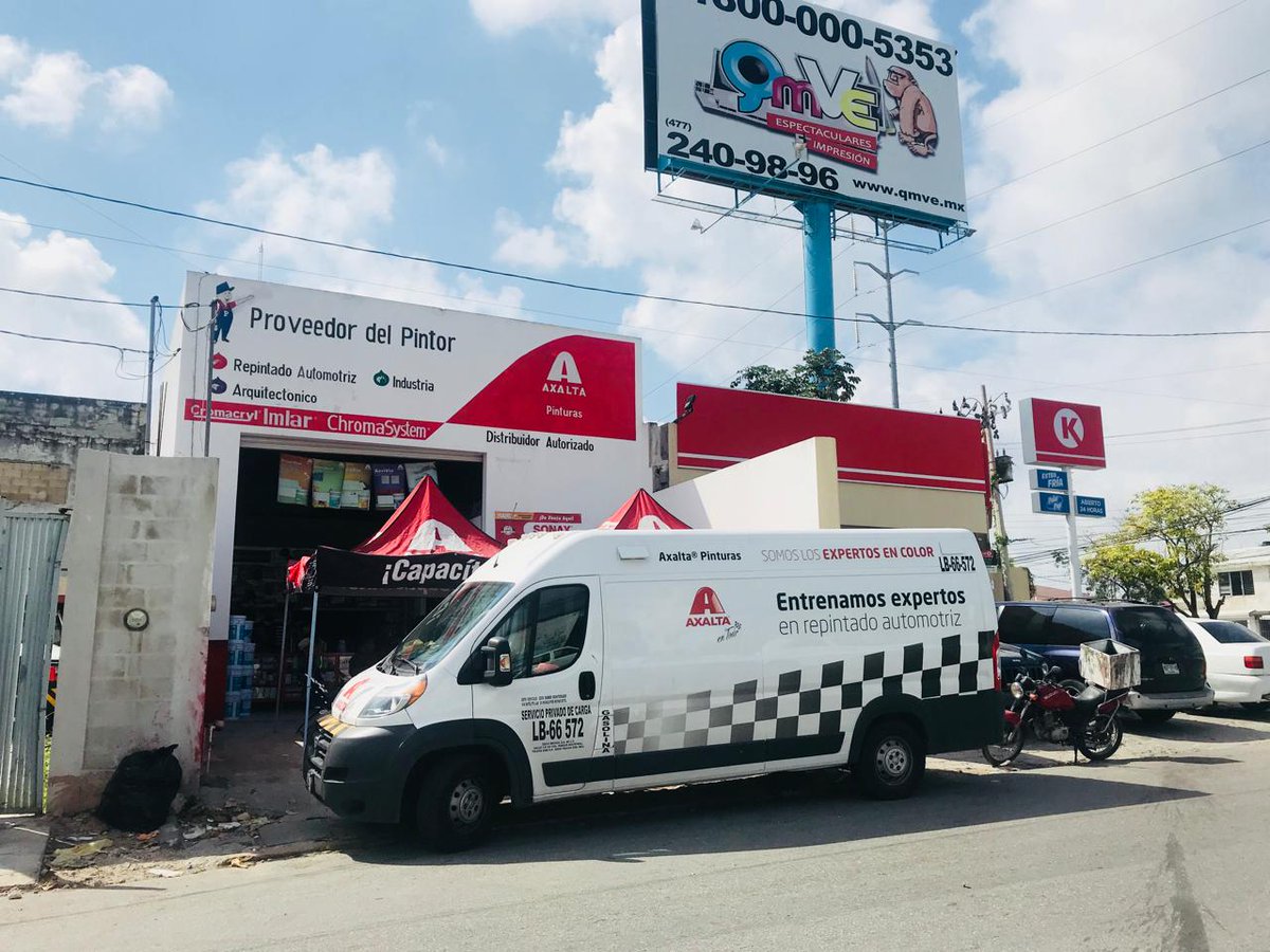 AxaltaLATAM's tweet photo. ¡Los saludamos desde #Cancún! El #AxaltaEnTour está de visita en este paradisíaco destino de México, para capacitar en #RepintadoAutomotriz https://t.co/5pYXpFJfiD