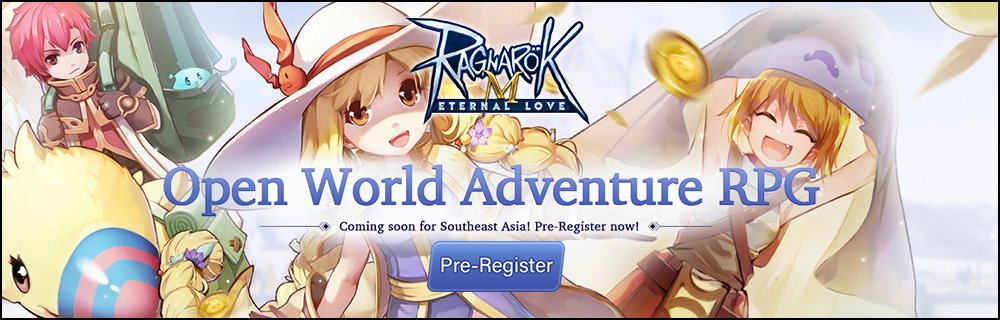 WarpPortal's tweet photo. The true Ragnarok online mobile experience is on its way! Coming soon to Southeast Asia regions, Pre-Registration is now open for the much anticipated awesome title: Ragnarok M! 

Pre-Register now at: https://t.co/vQu4AyFcJ4
#RagnarokM #RagnarokOnline #RagnarokMobile https://t.co/YgBAzggizB