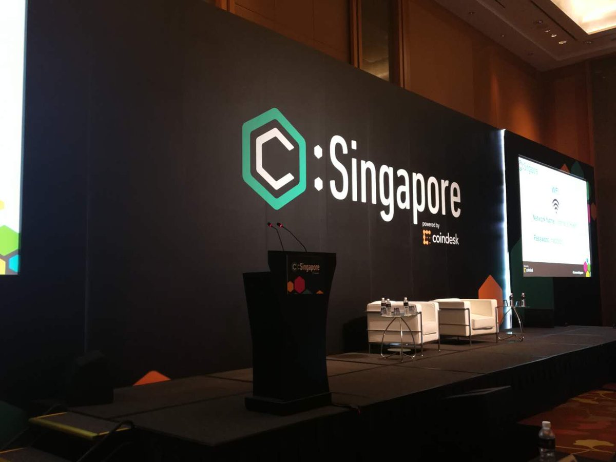 BitmagaUSA's tweet photo. #ConsensusSingapore Consensus Singapore 2018 officially kicked off today~ Great to be here. https://t.co/tCy38J9G6U