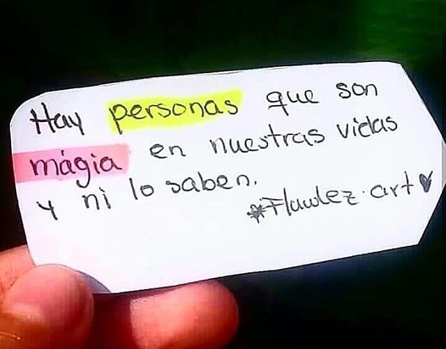 AnclandoP's tweet image. Hay personas que son magia...