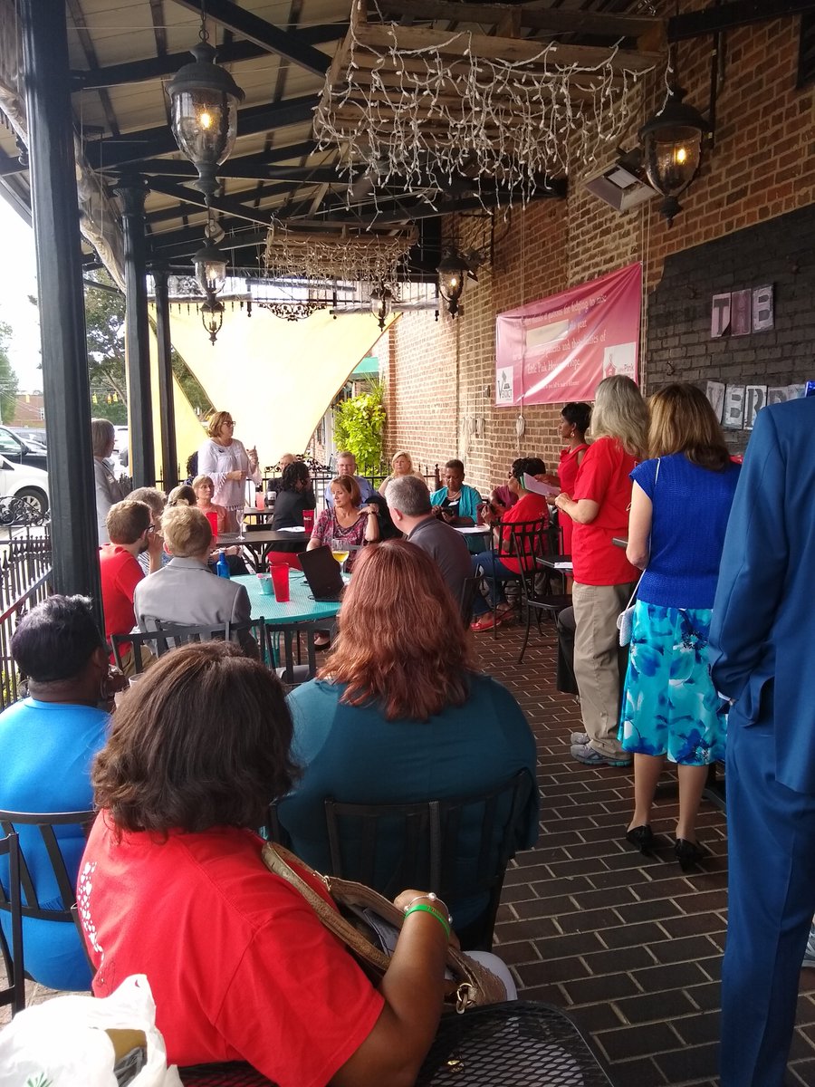 Medora_B's tweet photo. @abae_ncae showed out tonight as we endorsed our top picks for pro-education candidates! 
School Board: Allison Gant, Linda Kinney, Wayne Beam, &amp; Tony Rose. 
Commissioners: Bob Byrd &amp; Kristen Powers 
NC House: Elliot Lynch &amp; Erica McAdoo, NC Senate-JD Wooten
#NovemberIsComing https://t.co/6HtR7EbwEv