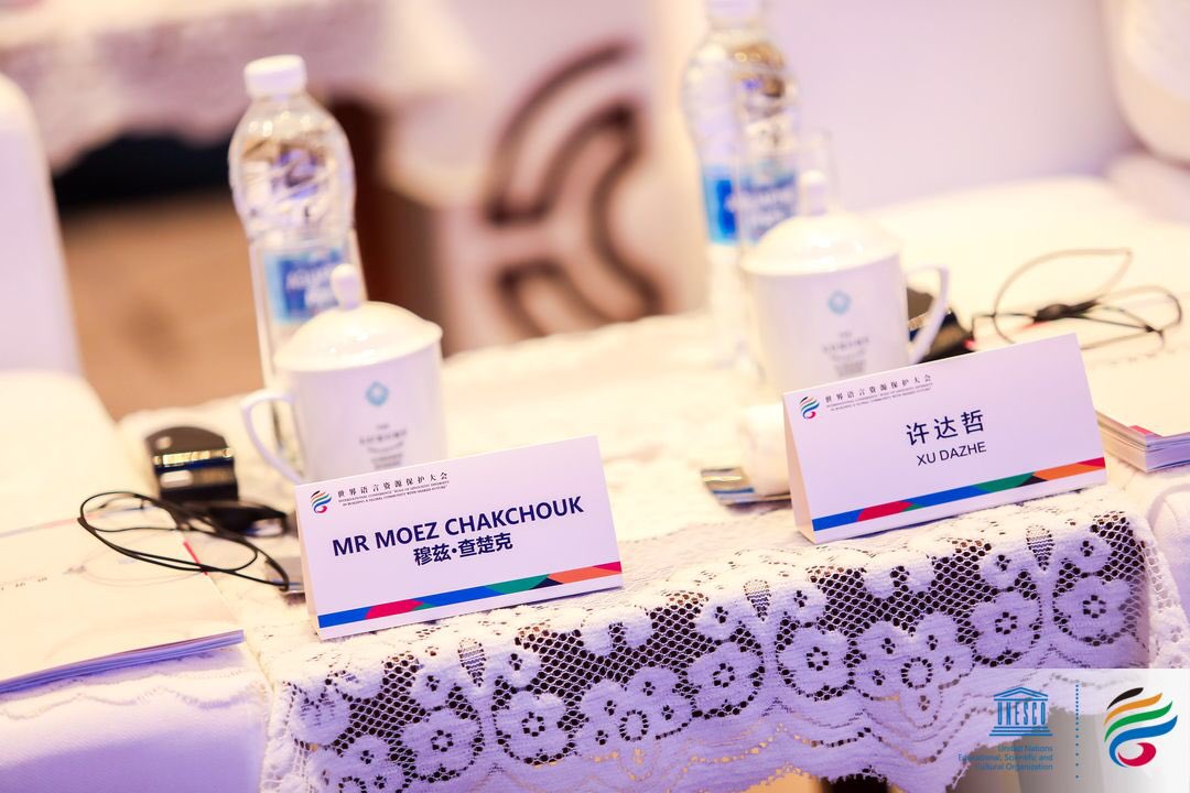 mchakchouk's tweet photo. Ready for the opening of the International conference on the role of linguistic diversity in building a global community with shared future! organized by @UNESCO and the People’s Republic of #China in #Changsha. #LanguageDiversity #ProtectLanguages #IL2019 https://t.co/Ro255eIHC4