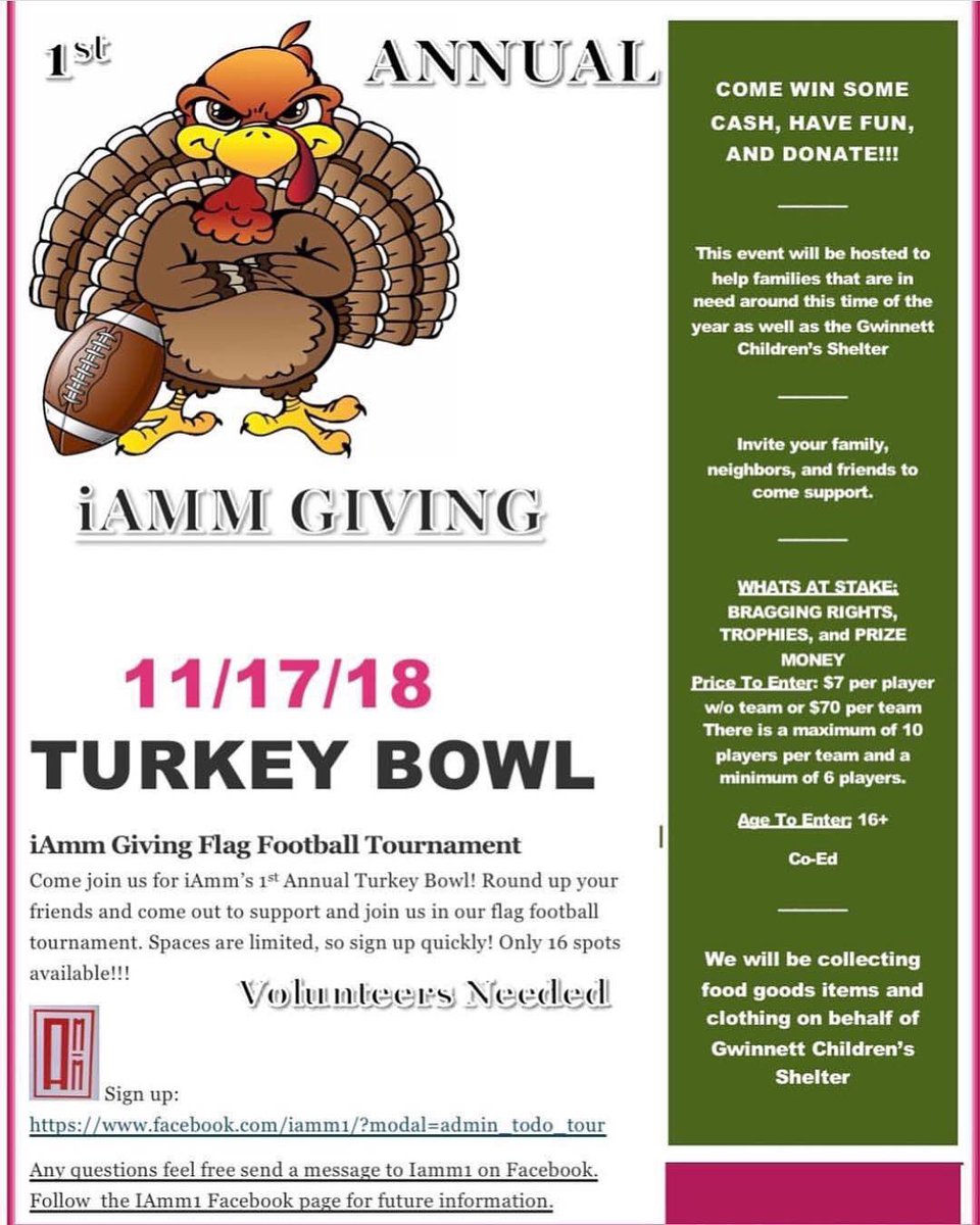 cj_tweetz's tweet photo. Come out and show support #Atlanta #georgia #flagfootball #rt https://t.co/LkcOTwxcaW