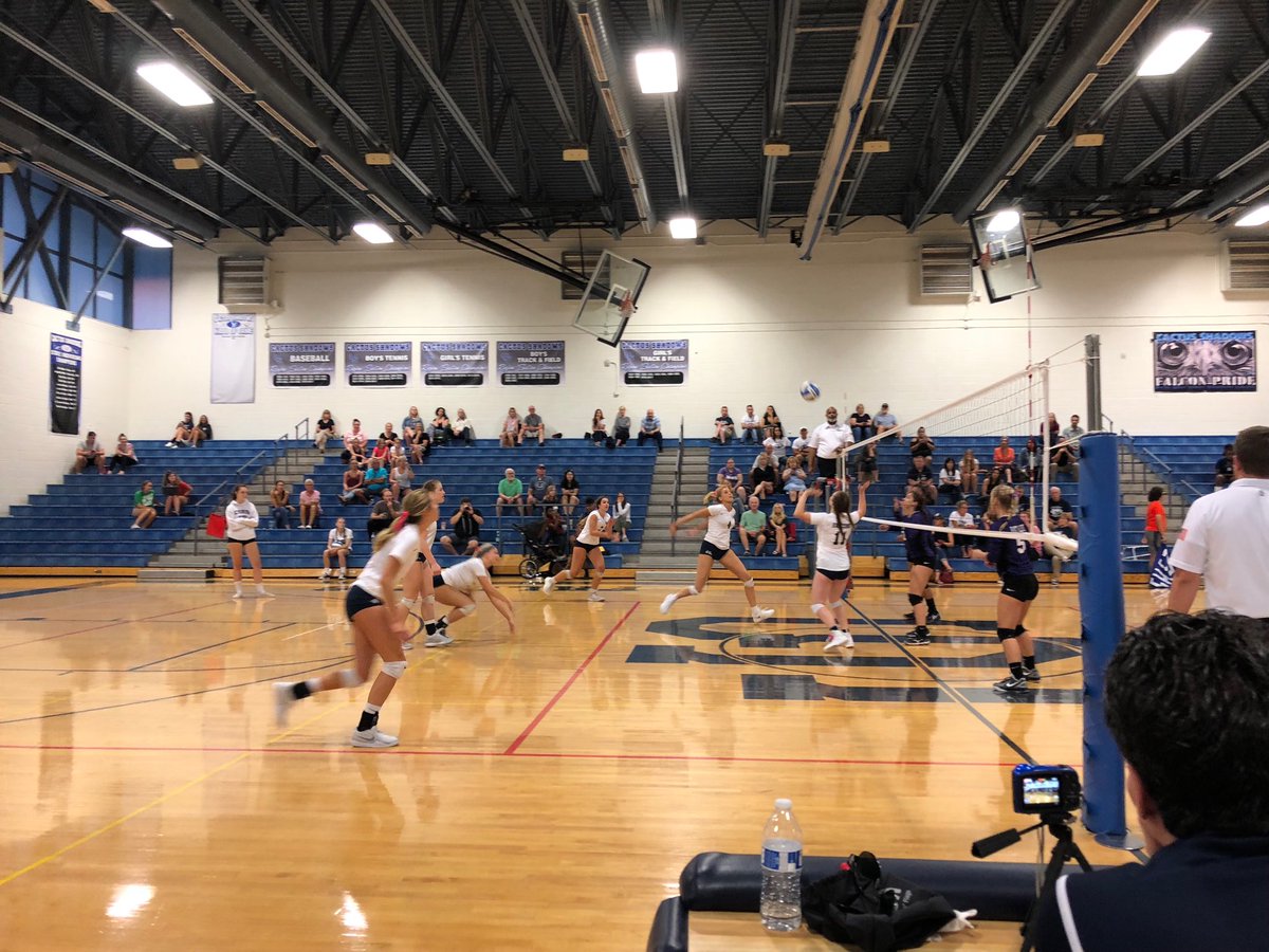 CSHS_Principal's tweet image. Cactus Shadows sweep North Canyon!!!  All levels victorious!  Great job ladies!