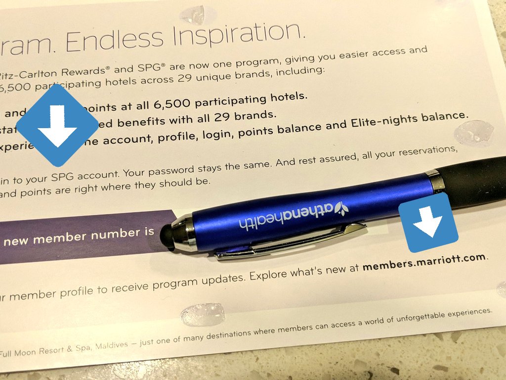 TheAJKahn's tweet photo. @MarriottRewards @Marriott @StarwoodBuzz @spg @spgassist Marriott and SPG, who are you?! Cool, the loyalty programs are combined-ish. What name/brand are you going by? "Log in to your SPG account..." and "explore what's new at https://t.co/iw70a6RArC" on the same promo material. https://t.co/W5lJUGsAsw
