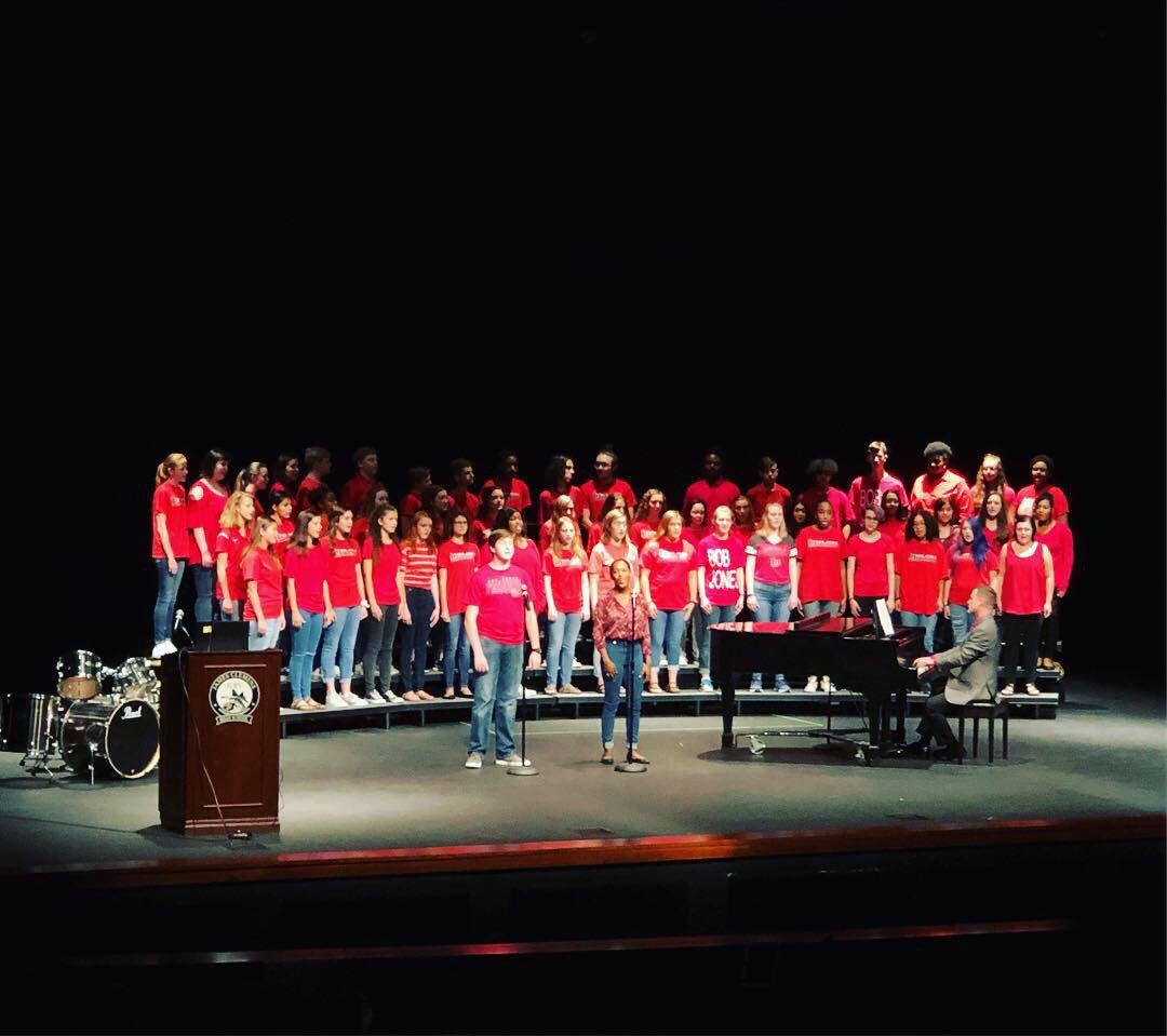 jenney_merritt's tweet image. What amazing performances by the Madison City Chorus programs tonight celebrating #20yearsofMCS! 400+ hard working young musicians and 4 dedicated teachers on stage was a great sight. Proud to work in a system that will #supportthearts! 🎵💙💯❤️ #MCSconnect #MCSlearn #DMSlearn