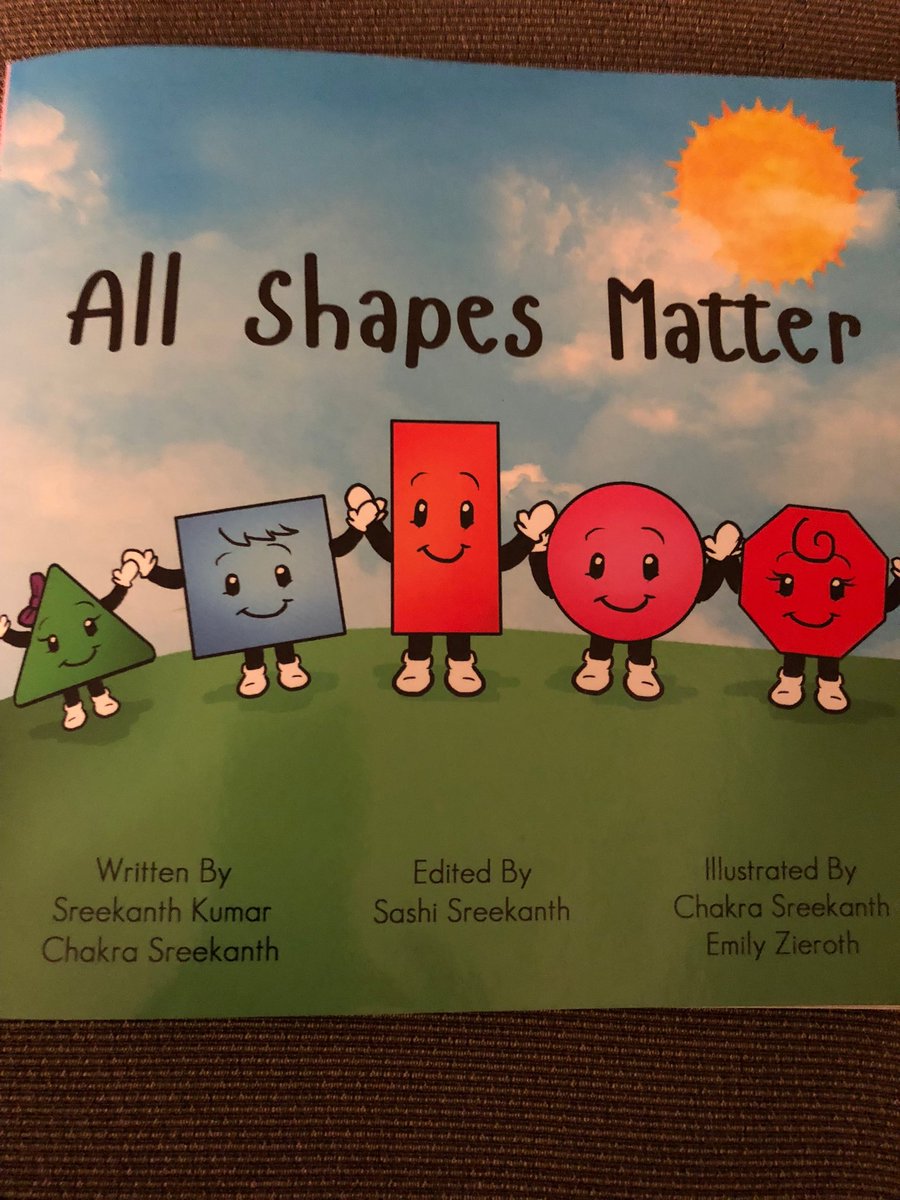 I am really proud of my 7 year old grand-nephew and his parents for writing this book on embracing differences. Congratulations! ⁦⁦Couldn’t come at a better time.