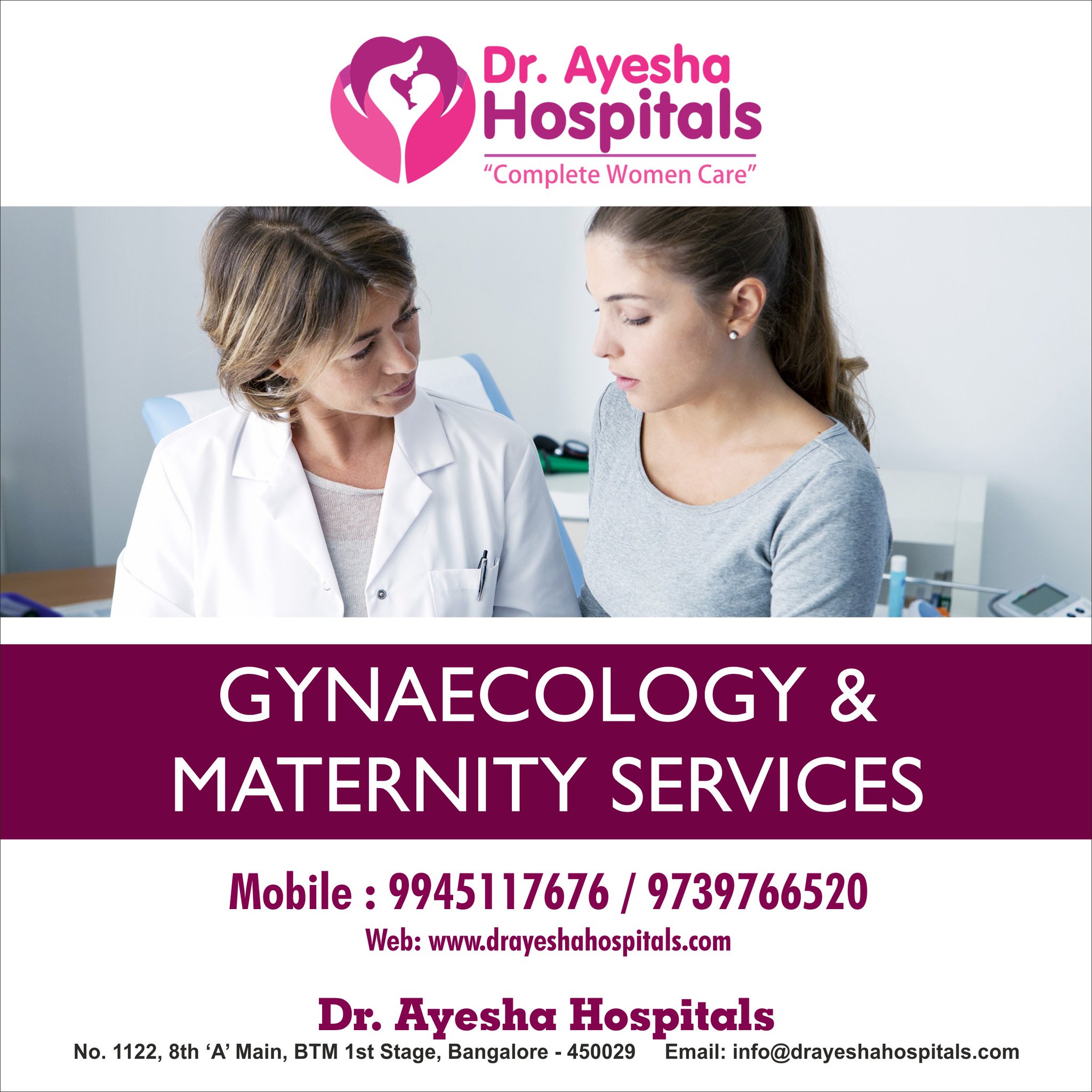 Dr Ayesha Sharieff A Twitter Best Gynecology And Maternity Services Are Here Call Now For Free Consultation 9945117676 9739766520 Email Info Drayeshahospitals Com Website Https T Co Pprtd6vatz Fertility Gynecology Pregnancy Periods