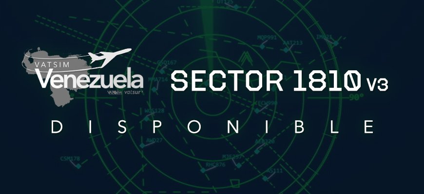 VatsimVenezuela's tweet photo. Actualizado Sector File ATC 1810 a su Versión 3

La FIR de Venezuela se complace en anunciar la actualización de su Sector File 1810 a la versión V3 que incorpora algunos cambios en cuanto al funcionamiento del instalador automático.

Descargalo ya en https://t.co/oRq2Jv30g7 https://t.co/9F4LRl7WLV