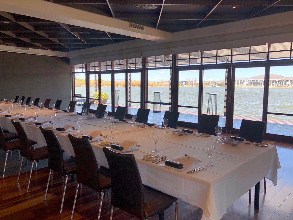 BCSMktg's tweet photo. One (of many) perks of being an Events Manager is that we get to recommend & experience beautiful venues like the @theboathousecbr! Beautiful venue, food and service, right on the water. Happy Clients = Job Done! #wishyouwerehere #BestCaseScenario #SydneyEventManagement https://t.co/OSzYikbVal