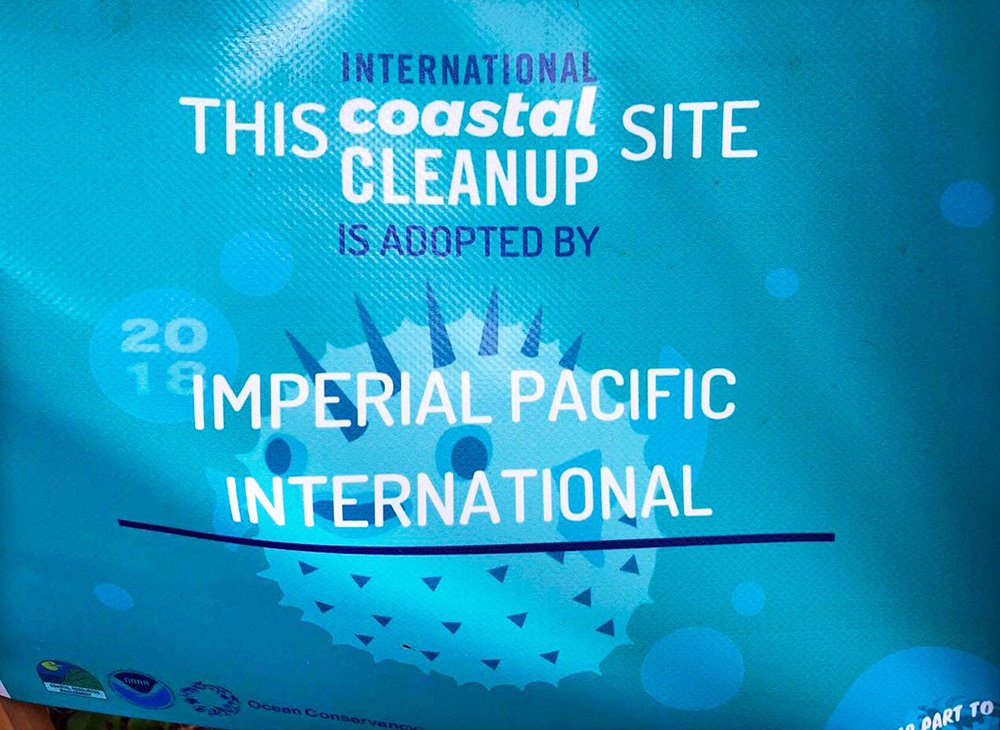 imperial_pac's tweet photo. Imperial Pacific joins International Coastal Cleanup; collects almost 600 lbs of trash.

https://t.co/51jaJv7wXm

#ImperialPacific #CSR https://t.co/wAb55DKULi