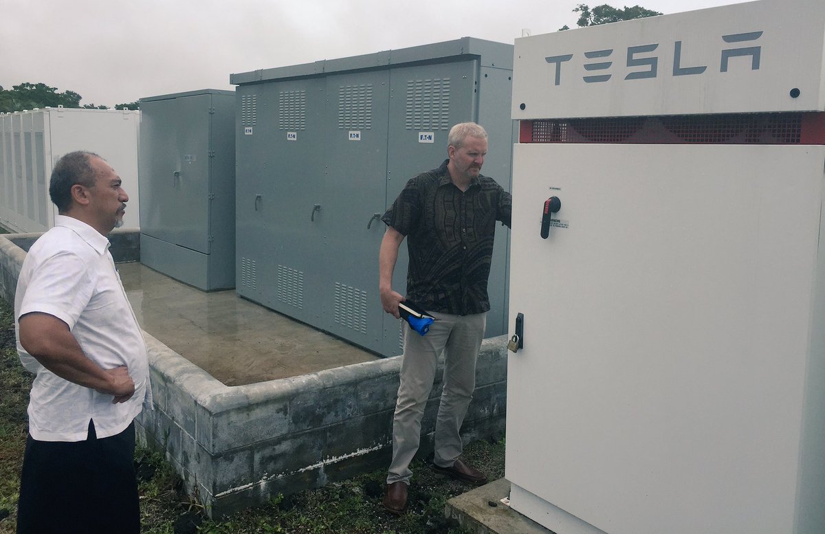 Great engagement by <a href="/NREL/">NREL</a> Dr. Adam Warren on renewable energy with members of <a href="/samoachamber/">Samoa Chamber of Commerce</a> and the public. Followed by a site visit to <a href="/samoagovt/">Government of Samoa</a> EPC projects at Fuluasou and Fiaga. #USinSamoa