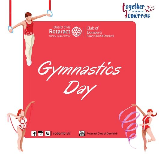 rcdombivli's tweet photo. Gymnastic Day 2k18 π€Έ
#gymnasticday
@Rotaract_3142 https://t.co/V6odYzUXm9