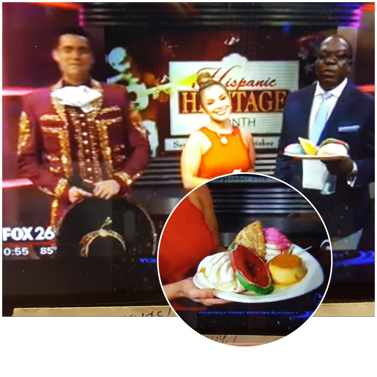 RevelationGal's tweet image. But why you ain't pick the watermelon colored cookie @isiahcareyFOX26? I saw dat! 😂😂😂 #TheDevilIsBusy #GodHasASenseOfHumor  @FOX26Houston #IsiahFactor