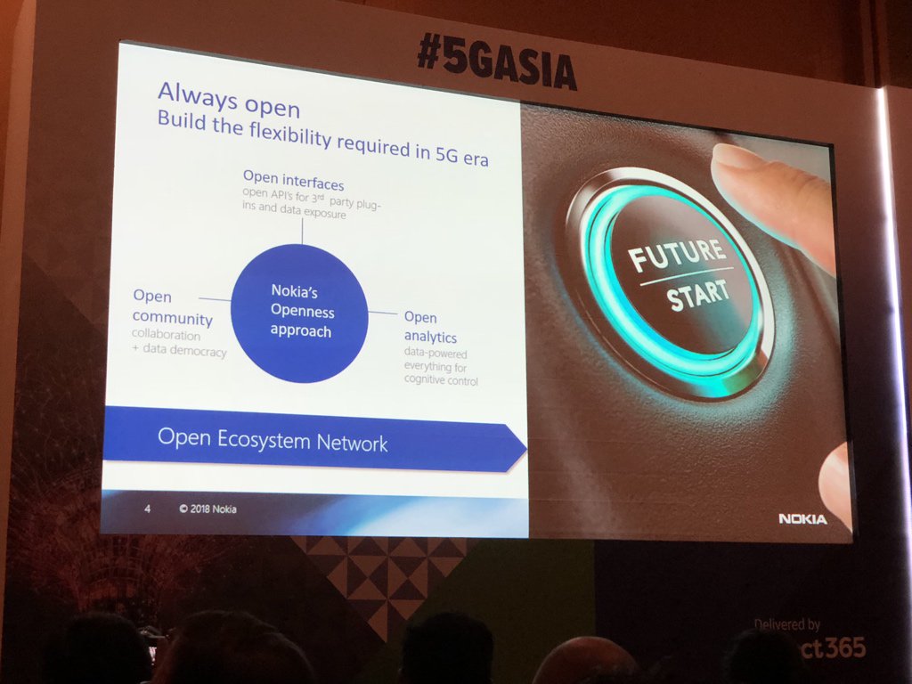 ianfogg42's tweet image. “Open analytics” a key part of @nokianetworks #5G strategy -&amp;gt; we agree @opensignal #mobileanalytics #videoexperience #5gasia