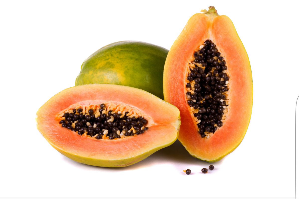 Pawpaw also known  as Papaya improves indigestion,protects eye sight,protects against heart disease.
It nourishes the skin;containing Vitamins A and helps your skin hydrated,it improves complexion..
If you want a  glowing skin;use CLEARSKINSOAP PAPAYA