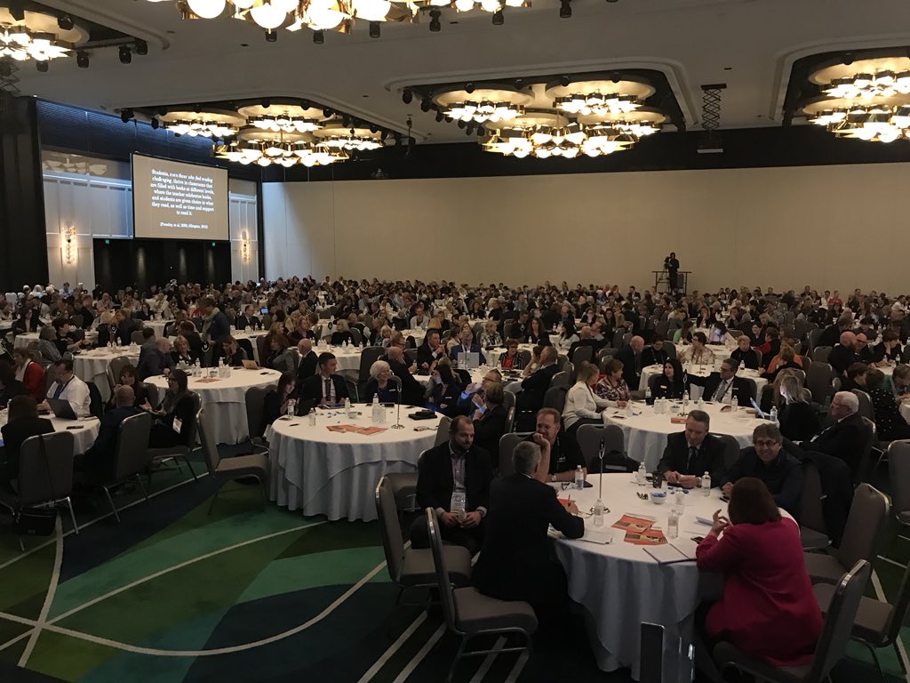 donalynbooks's tweet photo. Just finished my keynote about literacy leadership for principals at the APPA Conference. What a great experience! #appa18 https://t.co/vQxMY8A68N