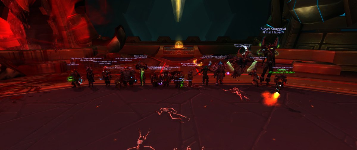 finalhavenguild's tweet image. HEROIC ZEK'VOZ &amp;amp; HEROIC VECTIS DOWN! 

Final Haven is 5/8H!

#Warcraft #BFA #EmeraldDream #EmeraldDreamUS