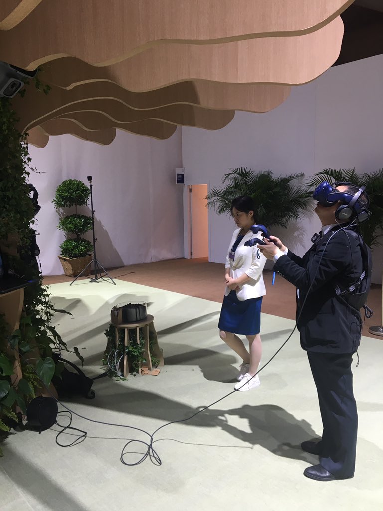 What is it like to be a tree? A VR simulation at the <a href="/wef/">World Economic Forum</a> <a href="/AUB_Lebanon/">American University of Beirut</a>