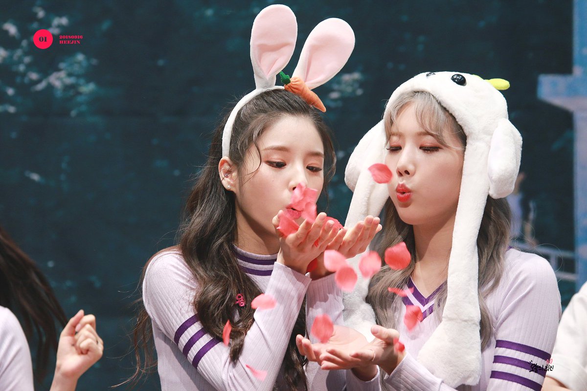 오늘의 희진 tweet media