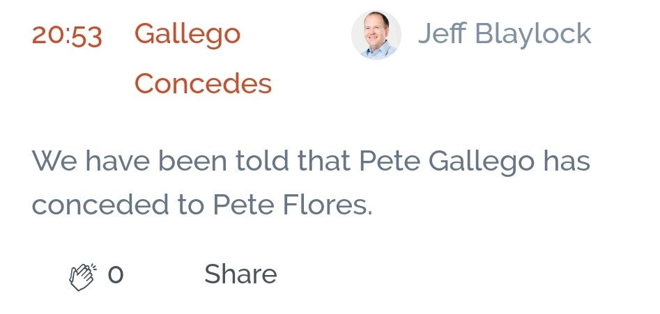 FutureTXLeader's tweet photo. Red wave begins today in #Texas #txlege #SD19 #PeteFlores #2018Midterms https://t.co/gFQDo1KEYb