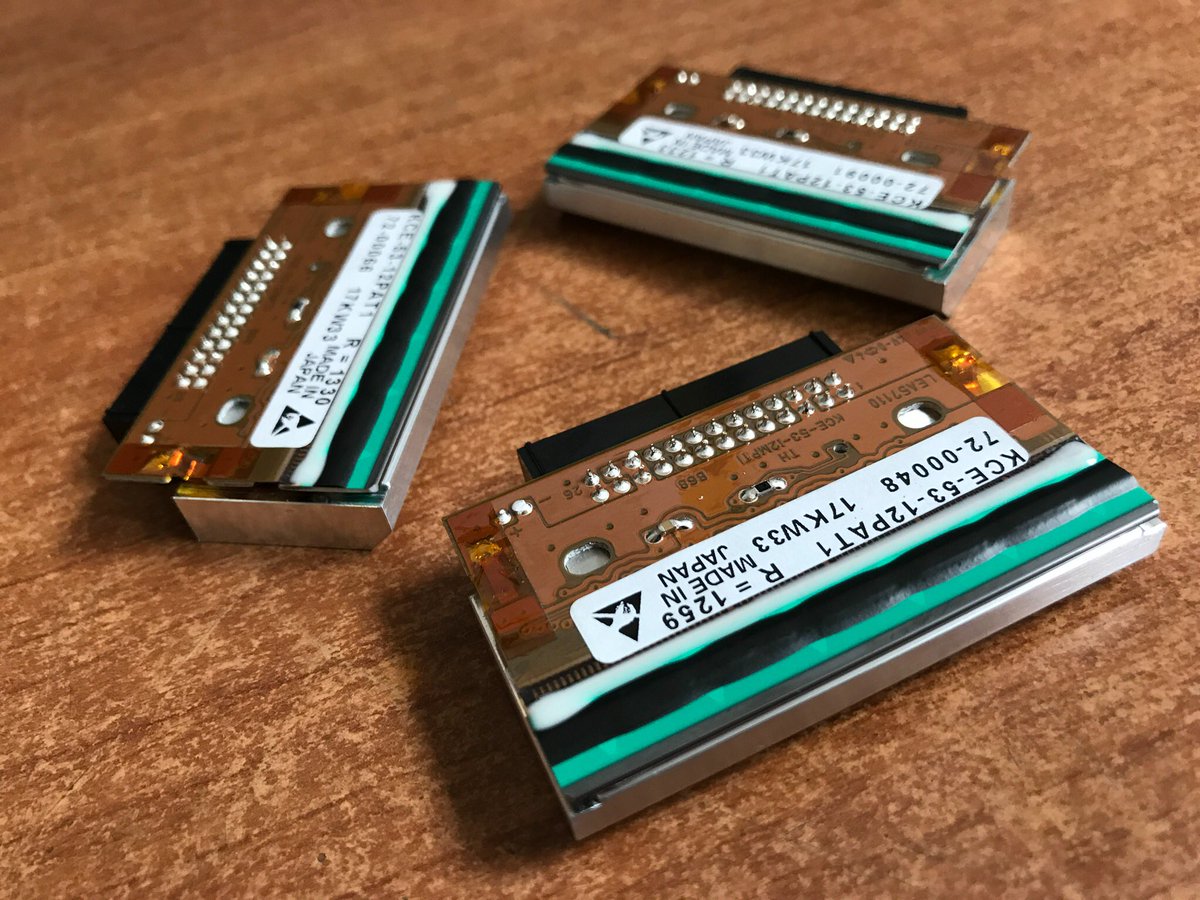 MachinesFoodPro's tweet image. Cabezales termicos para impresoras de etiquetas , gran calidad y precios muy competitivos , todos los modelos..
Pidan presupuesto sin compromiso al mail comercial@fabretall.com simplemente necesitamos referencia o modelo de impresora #bizerba #datamax #godex #sato #toshiba #zebra