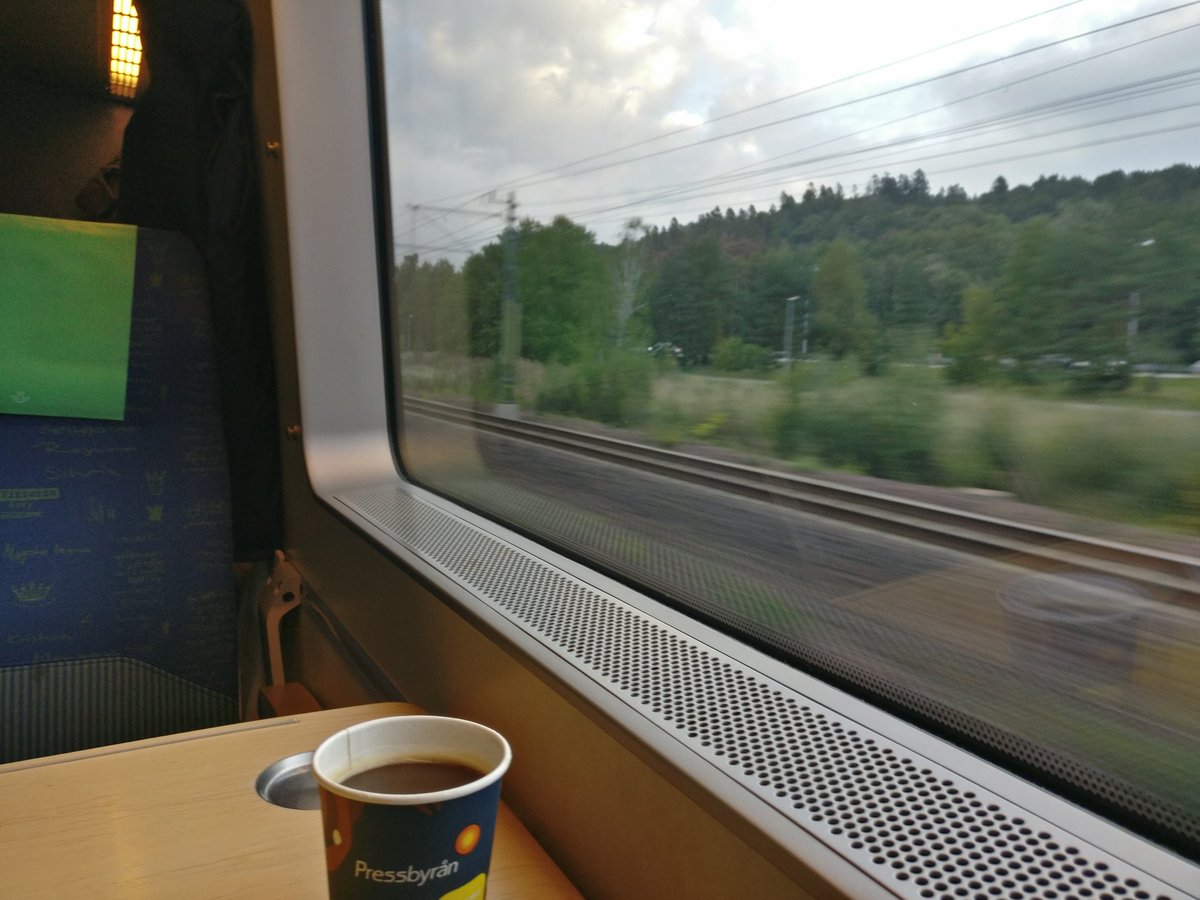 Omw to Trollhättan for two days filled with analysis of our data! #PhDlife