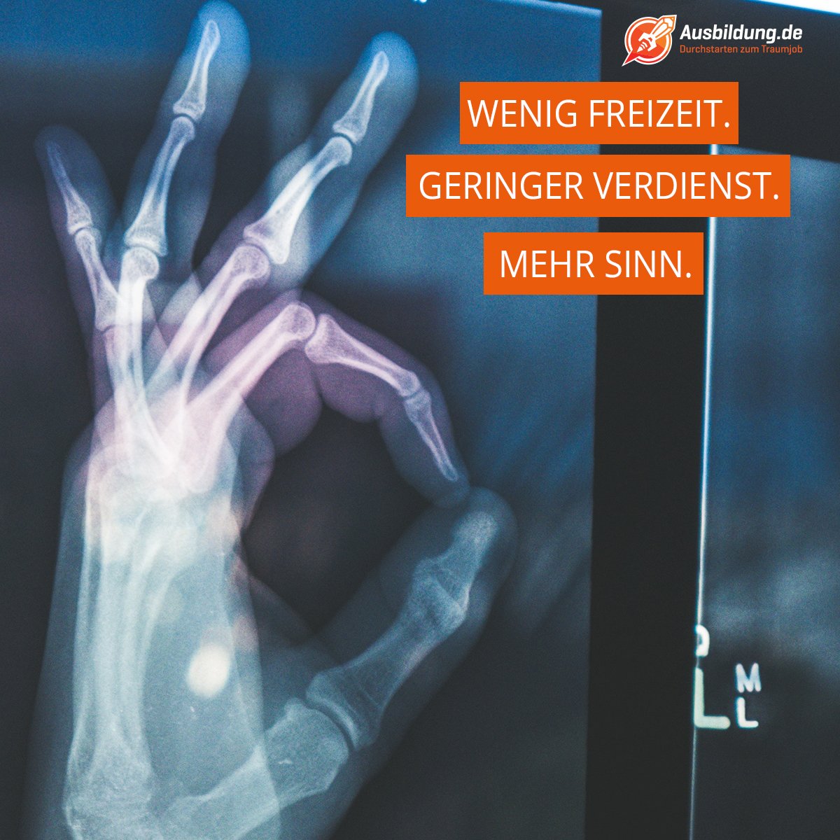 Die Welt ist besser als gedacht! Der Beweis: #Ausbildungsberufe aus dem Bereich #Gesundheit und #Pflege sind der #Traumjob Nummer 1 – eine bewusste Entscheidung, trotz weniger Geld. bit.ly/2xbSvMZ #azubireport2018 #azubimarketing #ausbildung #ausbildungDE
